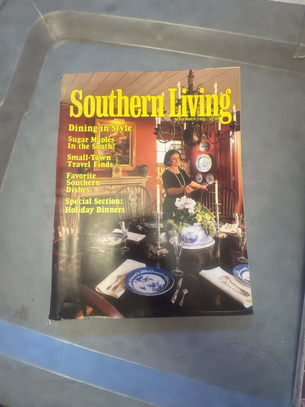 Southern Living Magazine November 1985